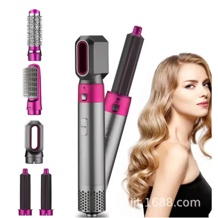 AuroraHair™ - Cepillo secador 5 en 1 + Mini depiladora gratis